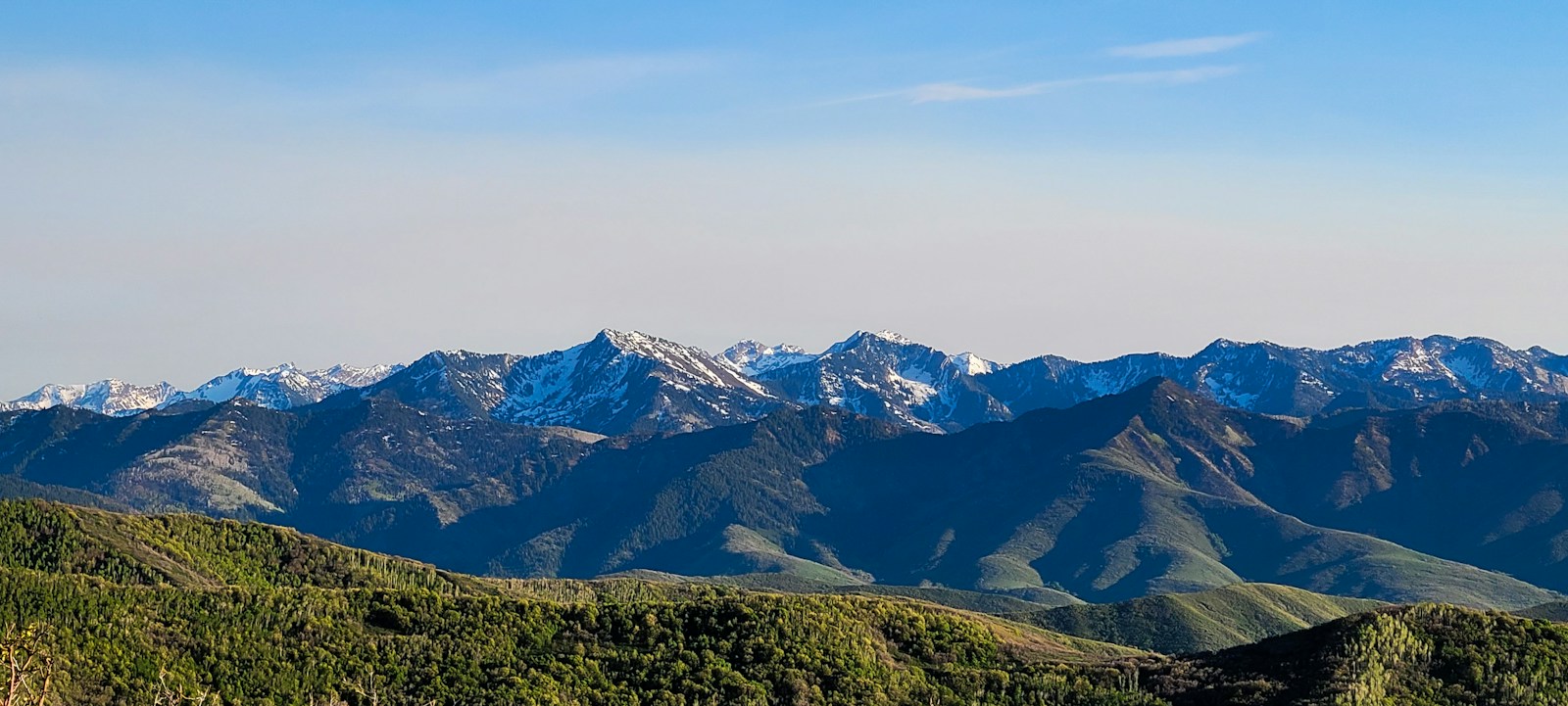 El paisaje montañoso de Utah